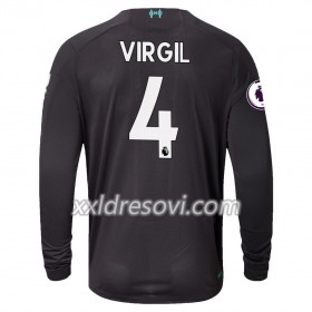 Liverpool Virgil Van Dijk 4 Treći Nogometni Dres 2019-2020 Dugim Rukavima